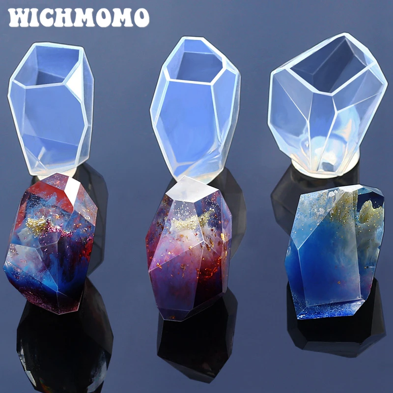 Epoxy Uv Resin Kit - New 1PCS Cut stone Square Transparent