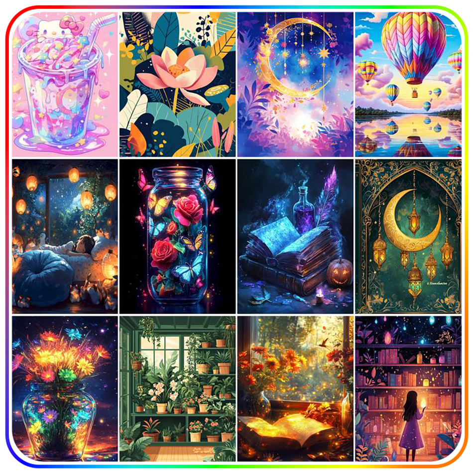 Resin Craft Kit - 2026 5D Diamond Painting Cartoon items