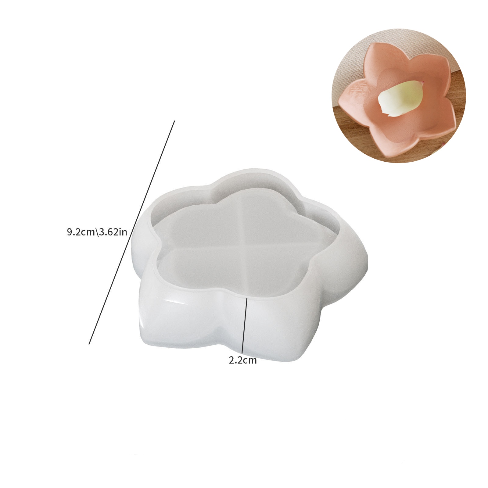 Petal Plate Dish Jewelry Plate - Resin Craft Ideas recensione e prezzo