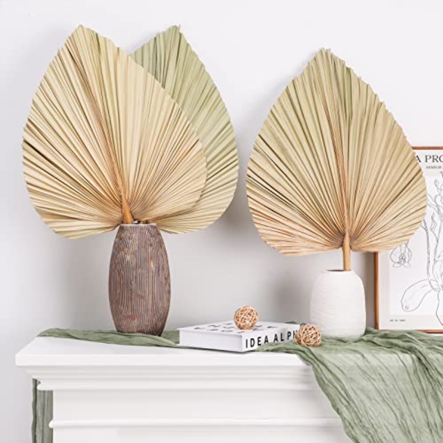 10 Large Bulk Boho Dried Palm  - Dried Flower Bulk recensione e prezzo
