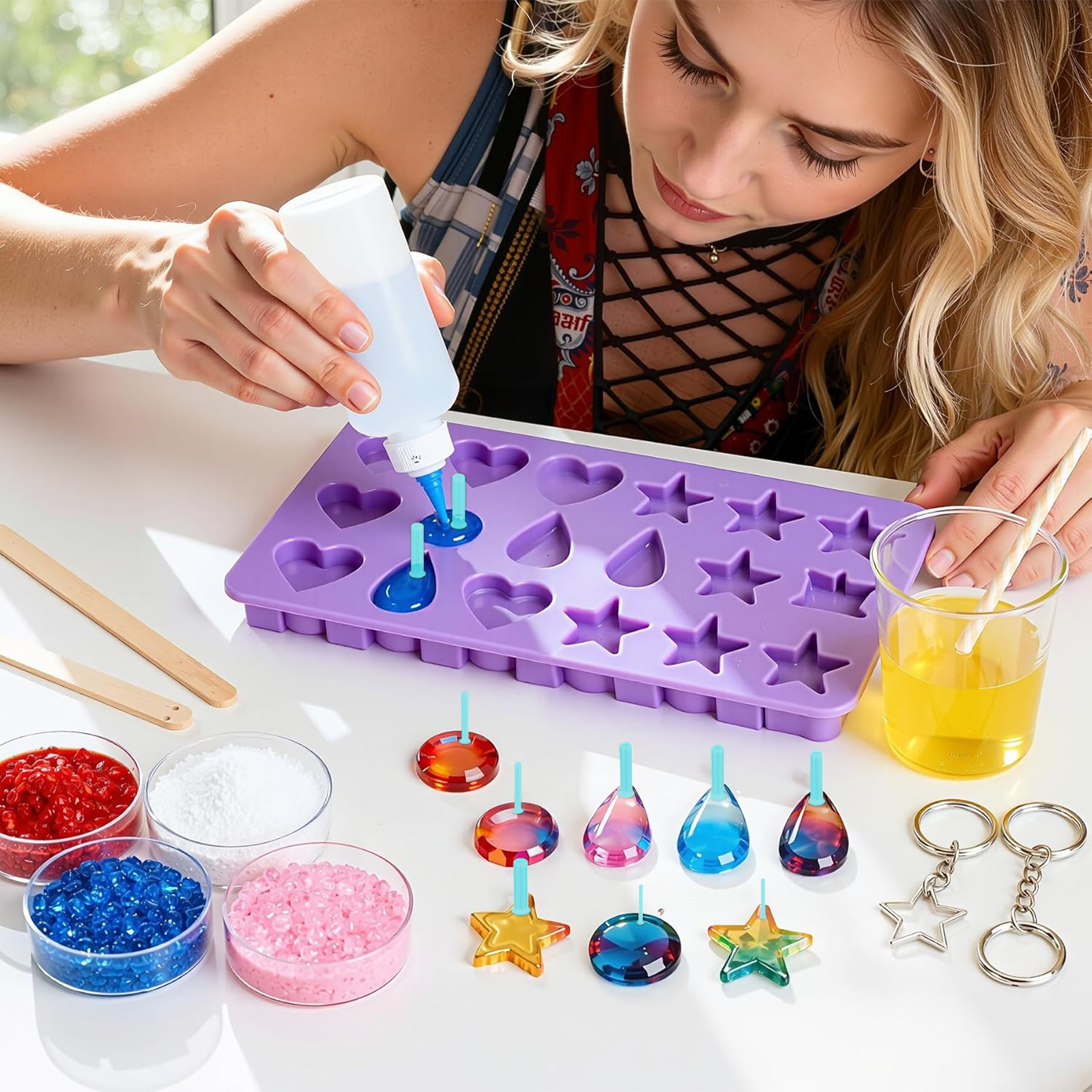 Resin Hole Maker Set 35PCS 7 S - Epoxy Uv Resin Kit recensione e prezzo