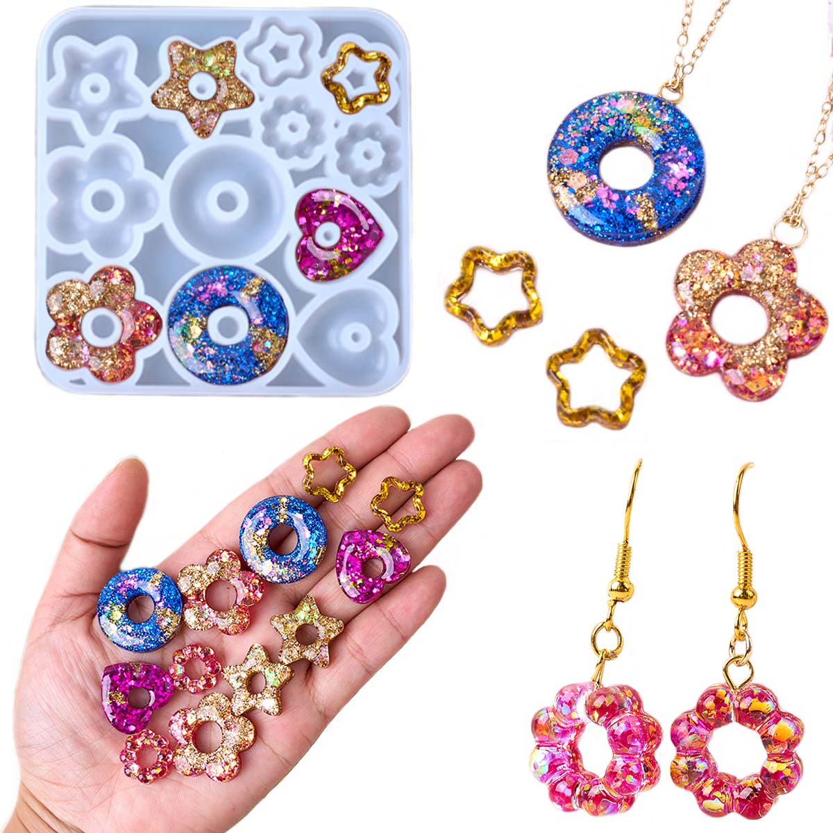 Multifuntional Jewelry Silicon - Resin Craft Ideas recensione e prezzo
