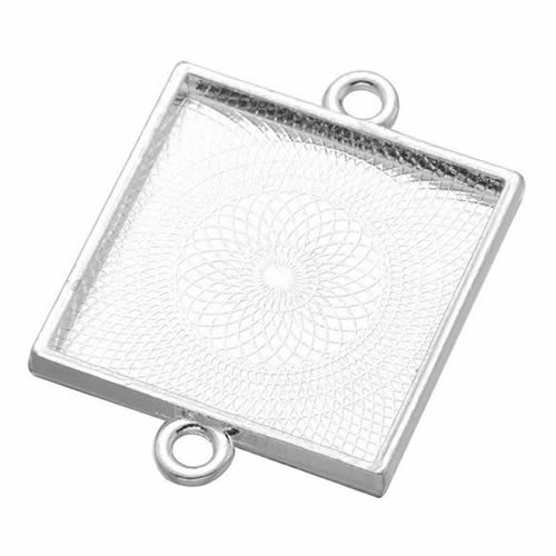 Onebeading Fit 25x25mm Square  - Bezels Set Pendant recensione e prezzo