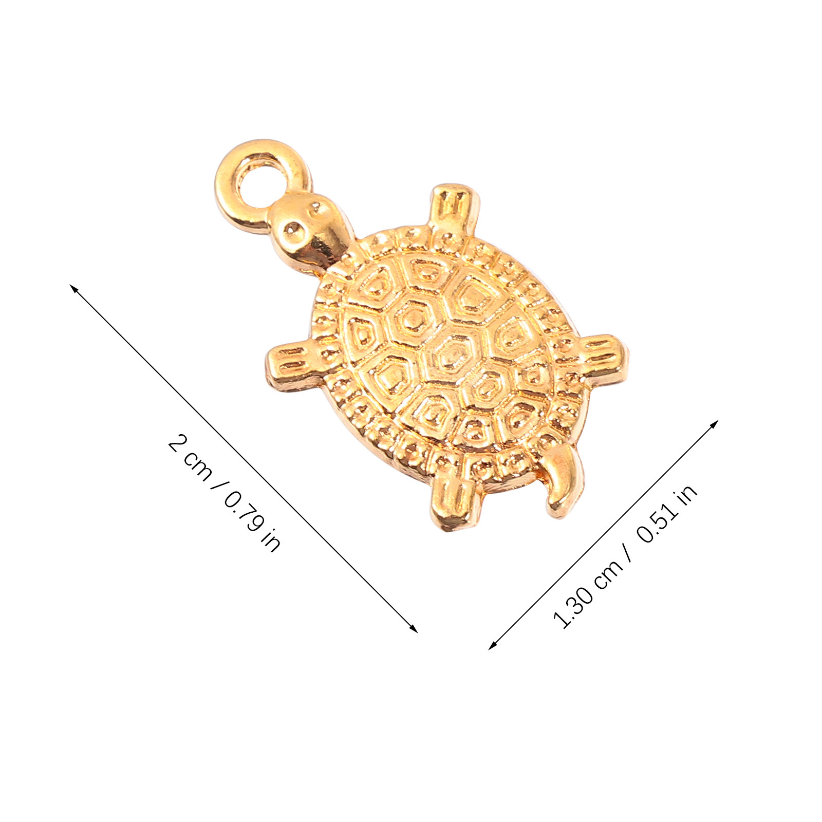 100Pcs Alloy Golden Tortoise O - Resin Crafts recensione e prezzo