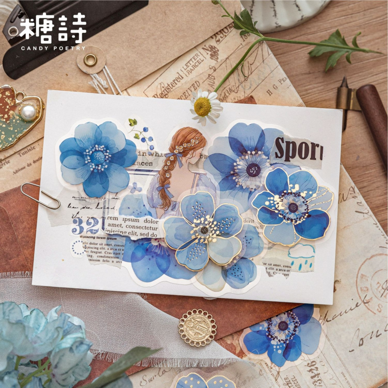 40 Sheets Vintage Gorgeous Flo - Gold Foil Flakes recensione e prezzo