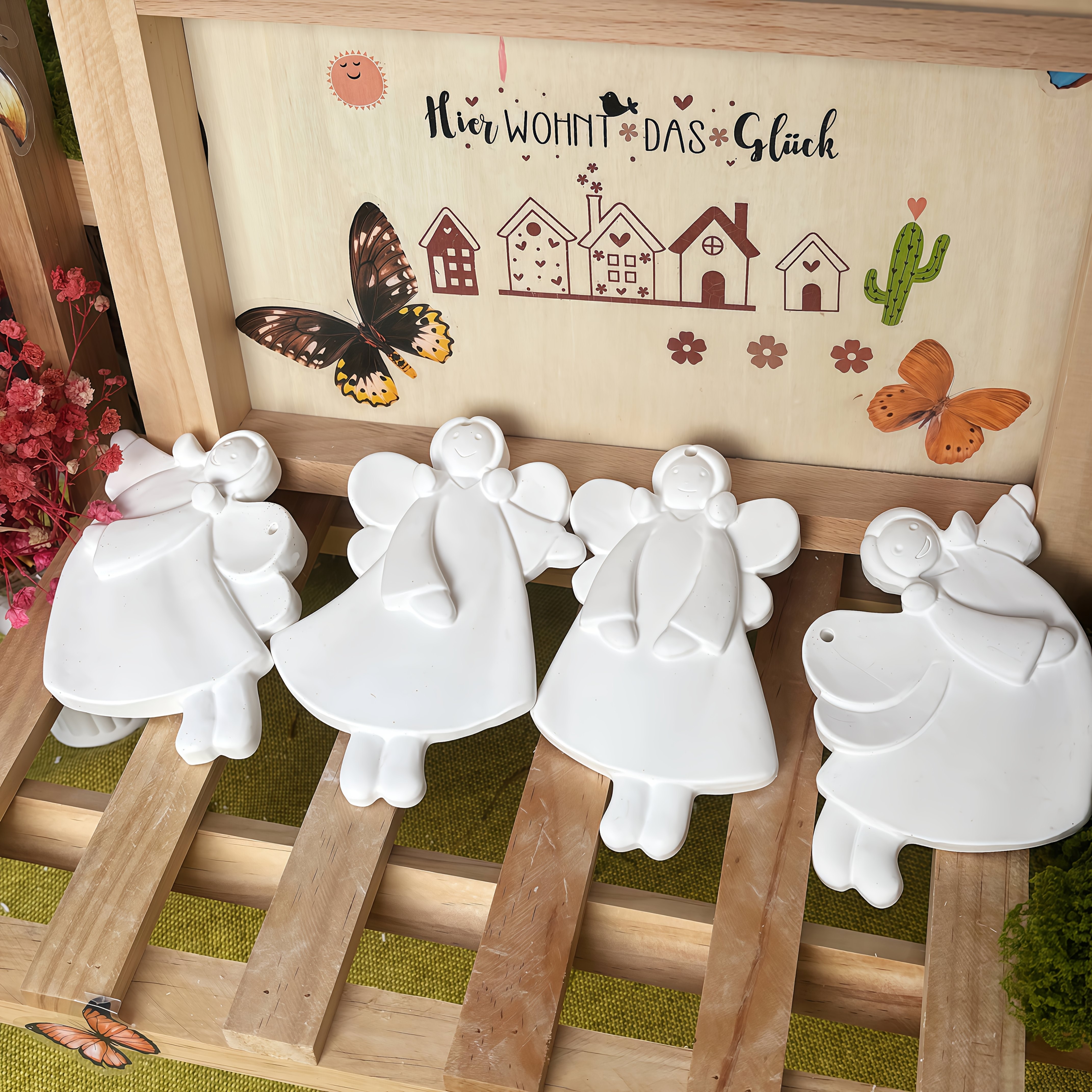 4pcs Angel Pendant Mold, Resin - Resin Craft Ideas recensione e prezzo