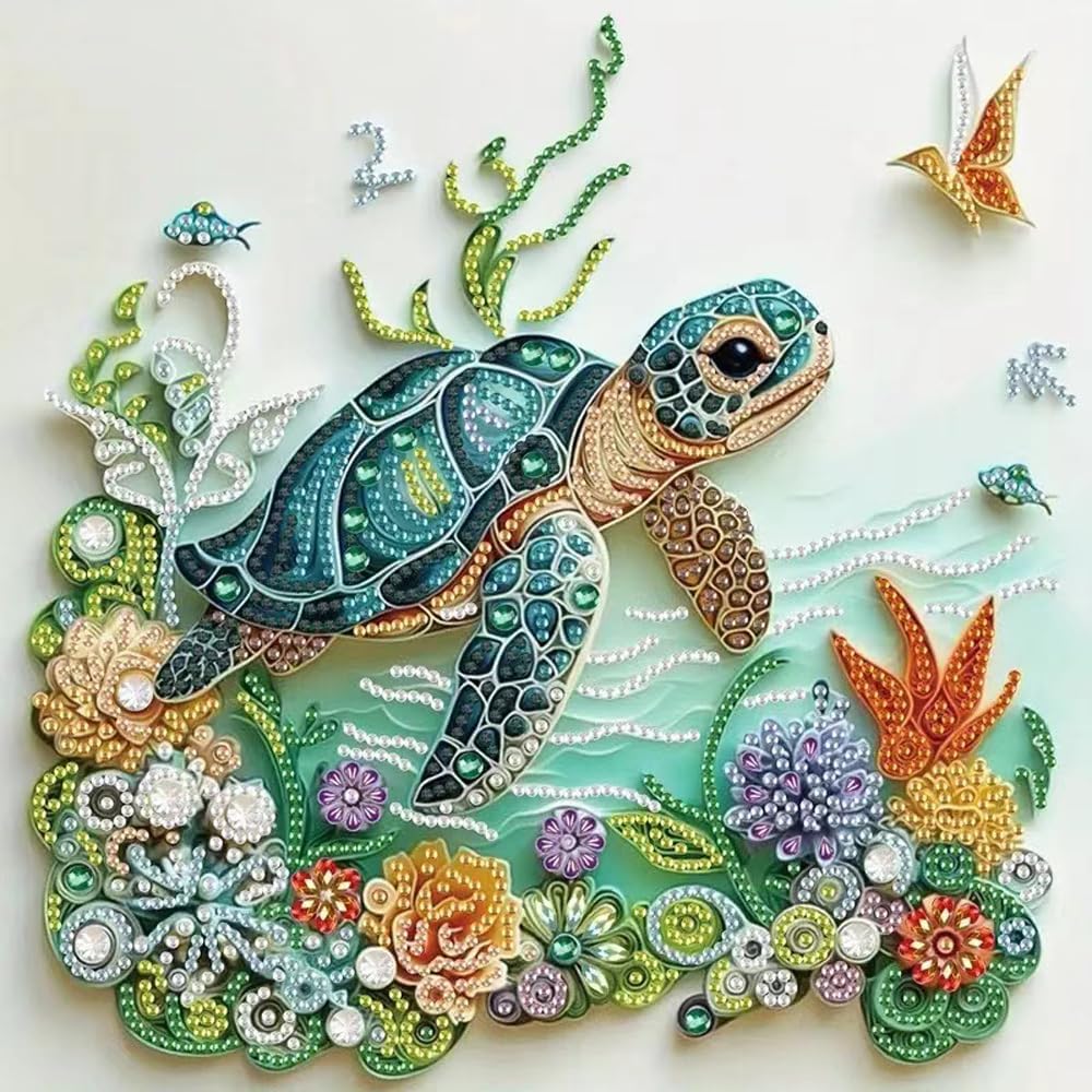 Sea Turtle Animal Diamond Pain - Resin Craft For Beginners recensione e prezzo