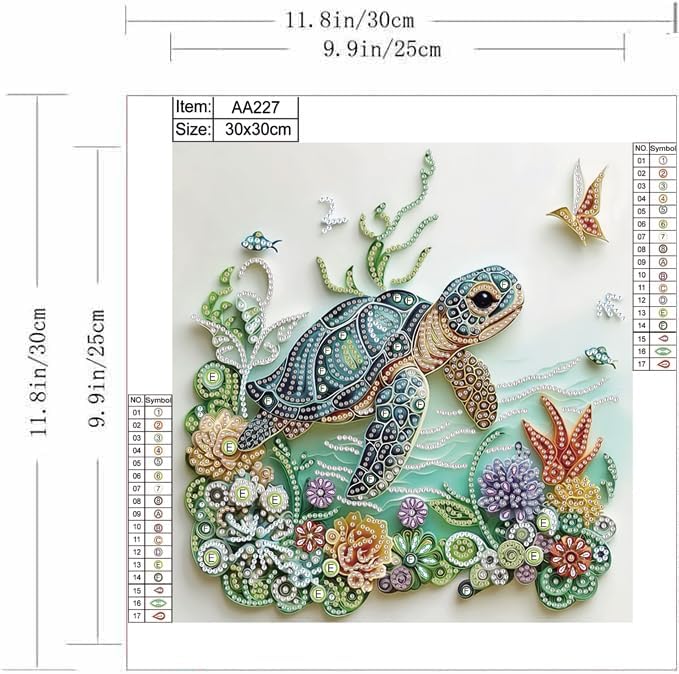 Sea Turtle Animal Diamond Pain - Resin Craft For Beginners recensione e prezzo