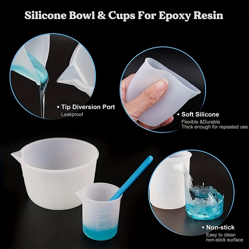 Silicone Measuring Cups, Resin - Mixing Cup Silicone recensione e prezzo