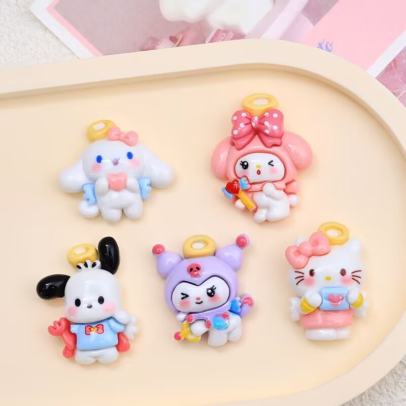 20PCS Resin Cartoon Angel DIY  - Resin Craft Ideas recensione e prezzo