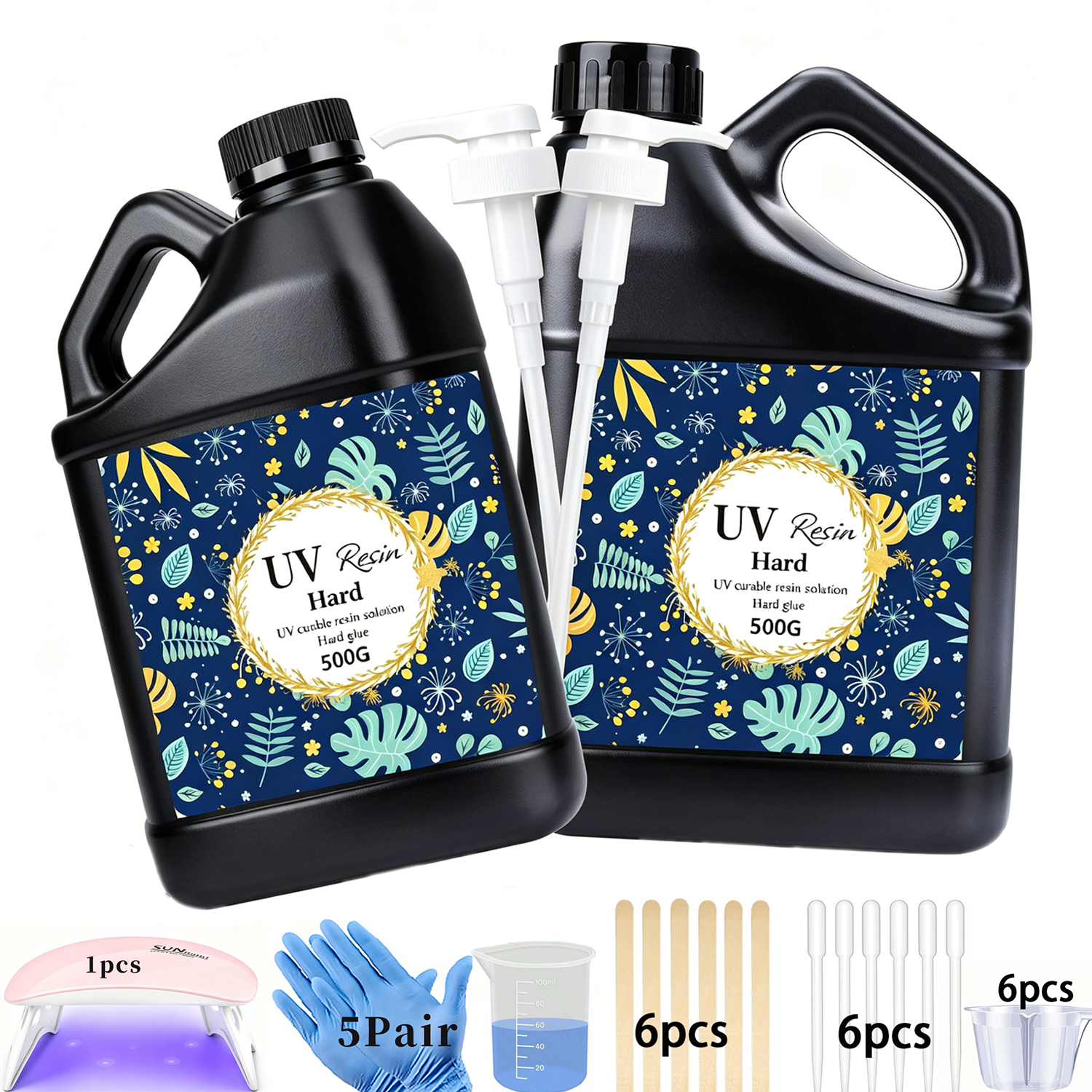 Crystal Clear&Low Odor,UV Ligh - Epoxy Uv Resin Kit recensione e prezzo