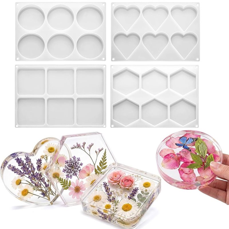 [ABFI!】 Resin Molds For DIY Ep - Coaster Mold Round recensione e prezzo