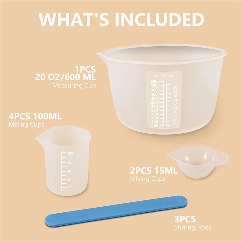 AA94-Silicone Cups Resin Suppl - Mixing Cup Silicone recensione e prezzo