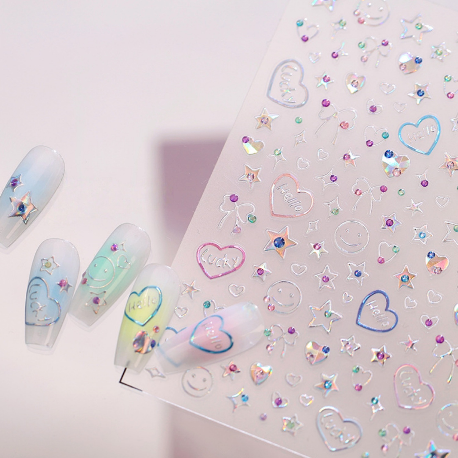 Holographic Dopamine Nail Deca - Gold Foil Flakes recensione e prezzo