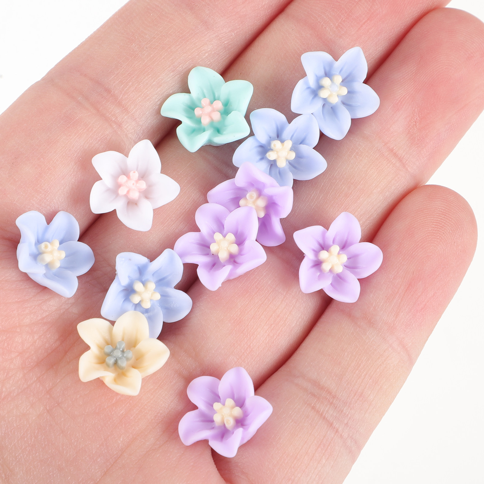 200Pcs Tiny Flower Resin Charm - Resin Craft Supplies recensione e prezzo