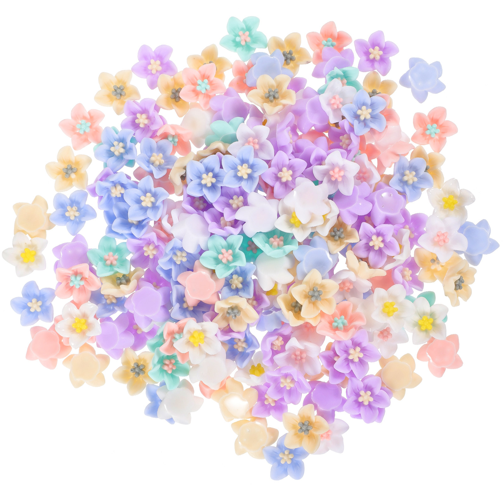 200Pcs Tiny Flower Resin Charm - Resin Craft Supplies recensione e prezzo