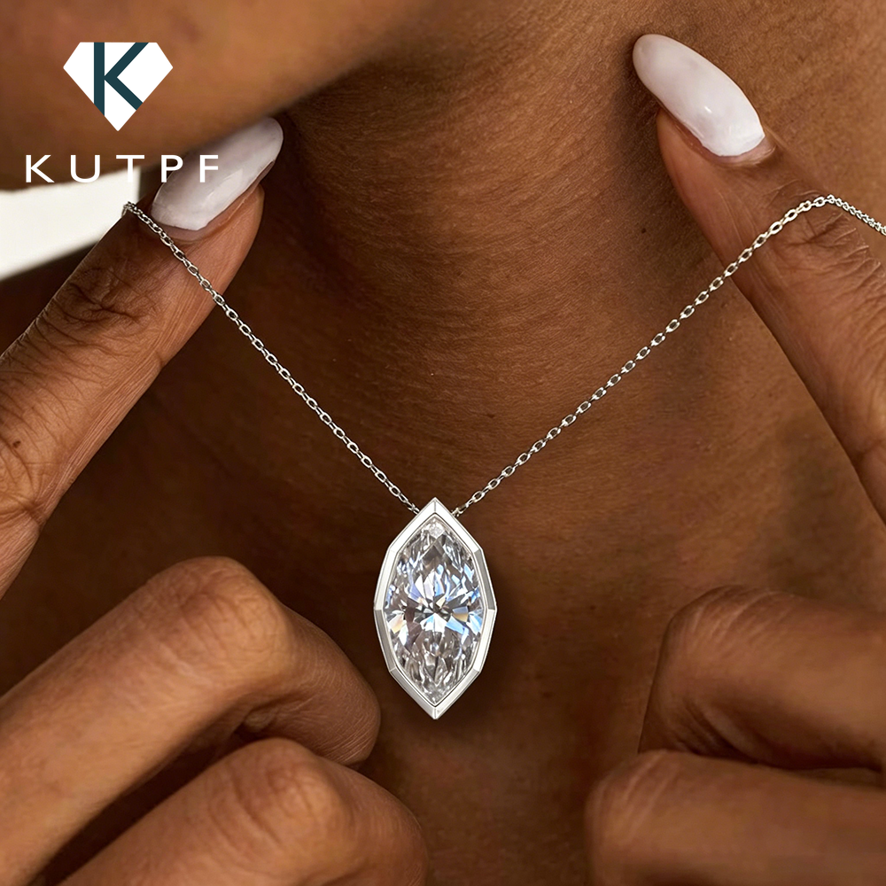 3Carat Bezel Set Marquise Cut  - Bezels Set Pendant recensione e prezzo