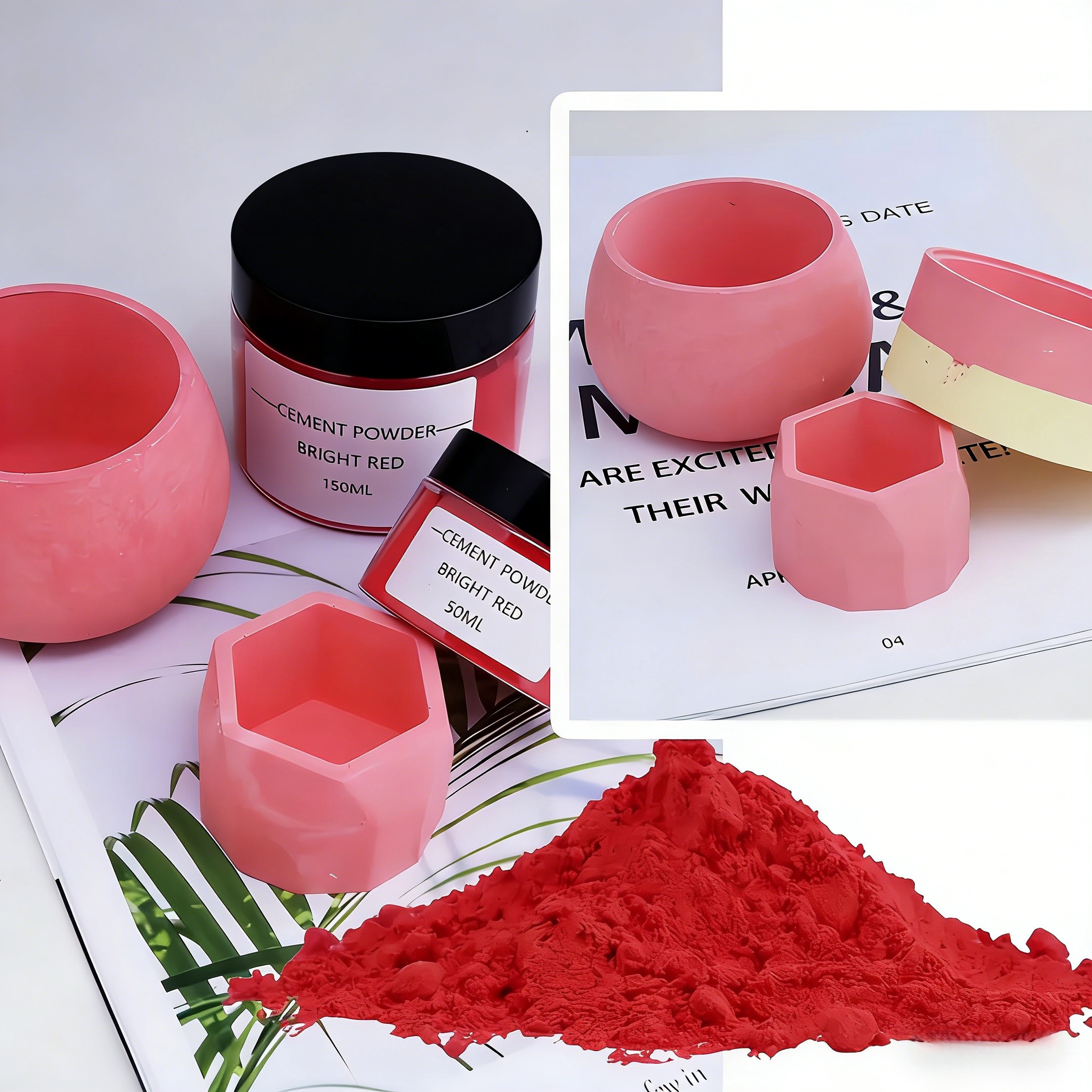 6-Color Gypsum Cement Pigment  - Resin Pigment Set recensione e prezzo