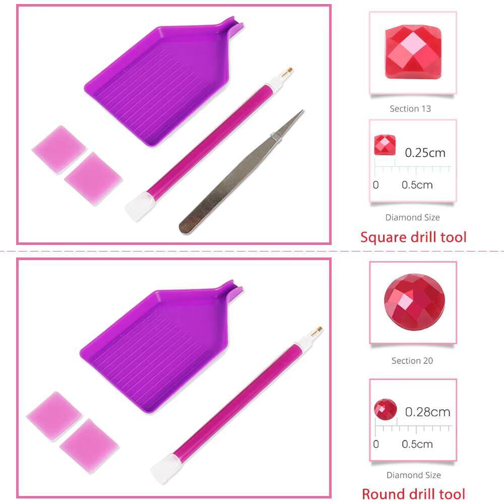 1PC frameless  Diamond Paintin - Resin Craft Ideas recensione e prezzo