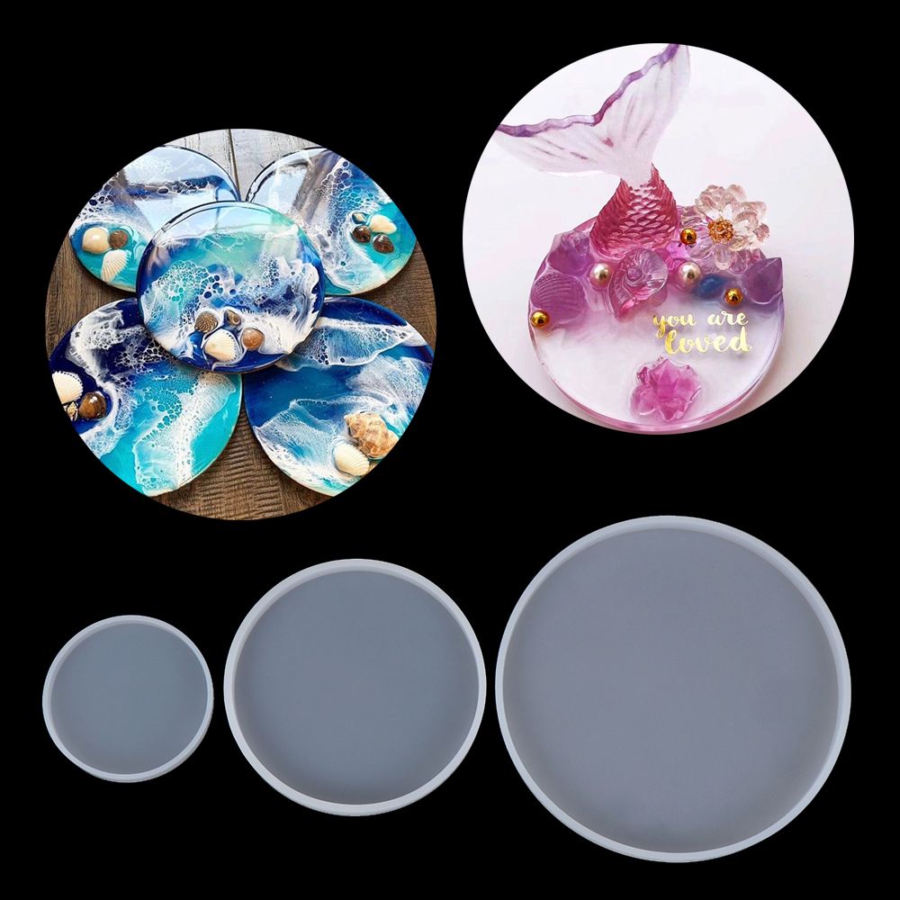 DIY Craft Silicone Fluid Arts  - Coaster Mold Round recensione e prezzo