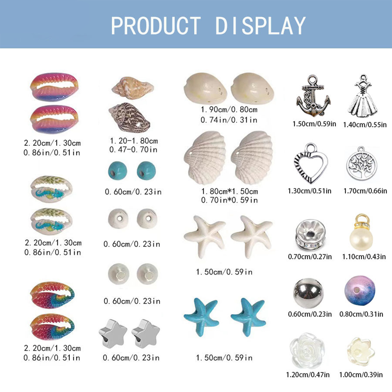 Ocean-themed resin beading set - Resin Jewelry Kit recensione e prezzo