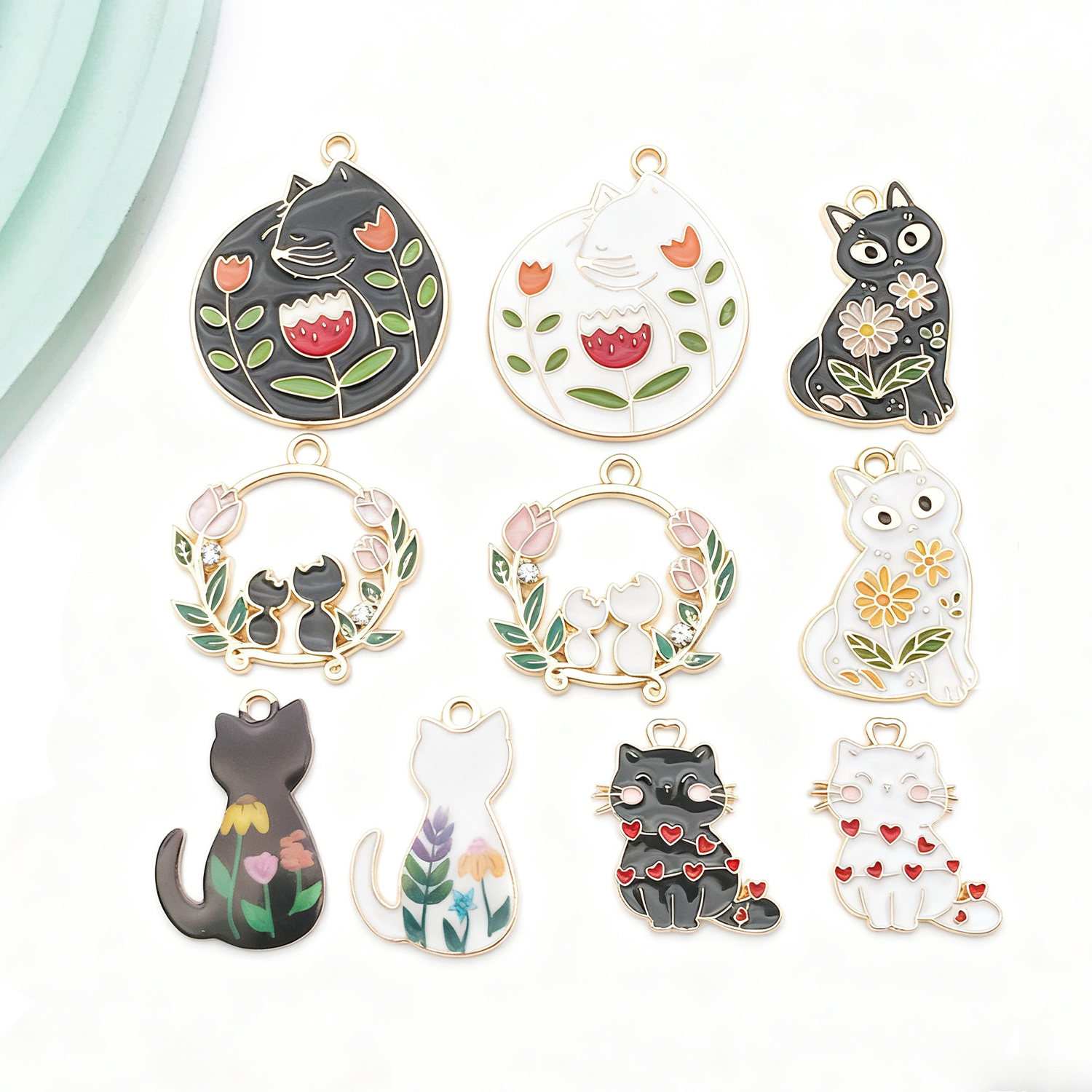 5/10pcs Resin Popular Cat Char - Resin Craft Kit recensione e prezzo