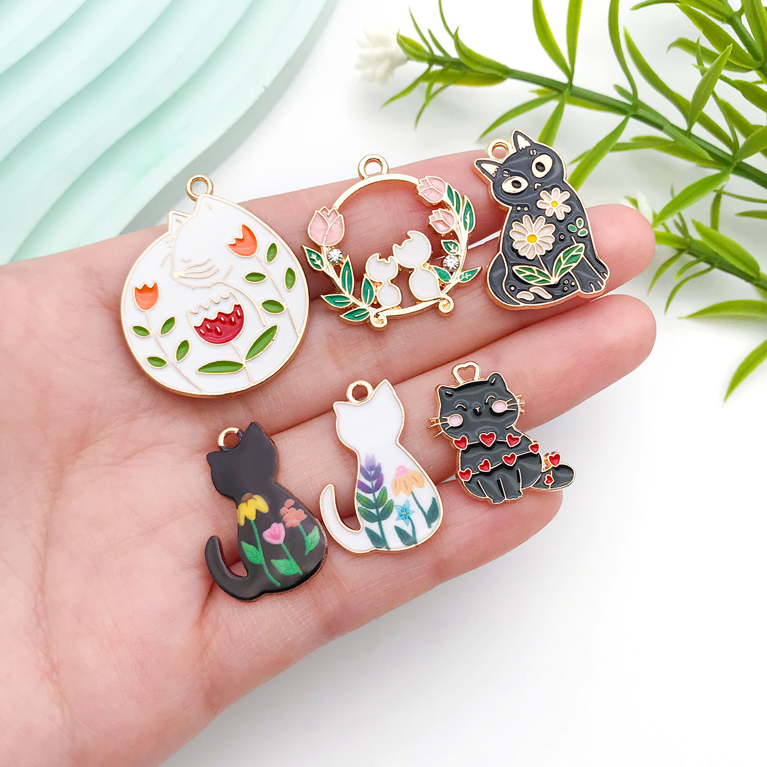 5/10pcs Resin Popular Cat Char - Resin Craft Kit recensione e prezzo