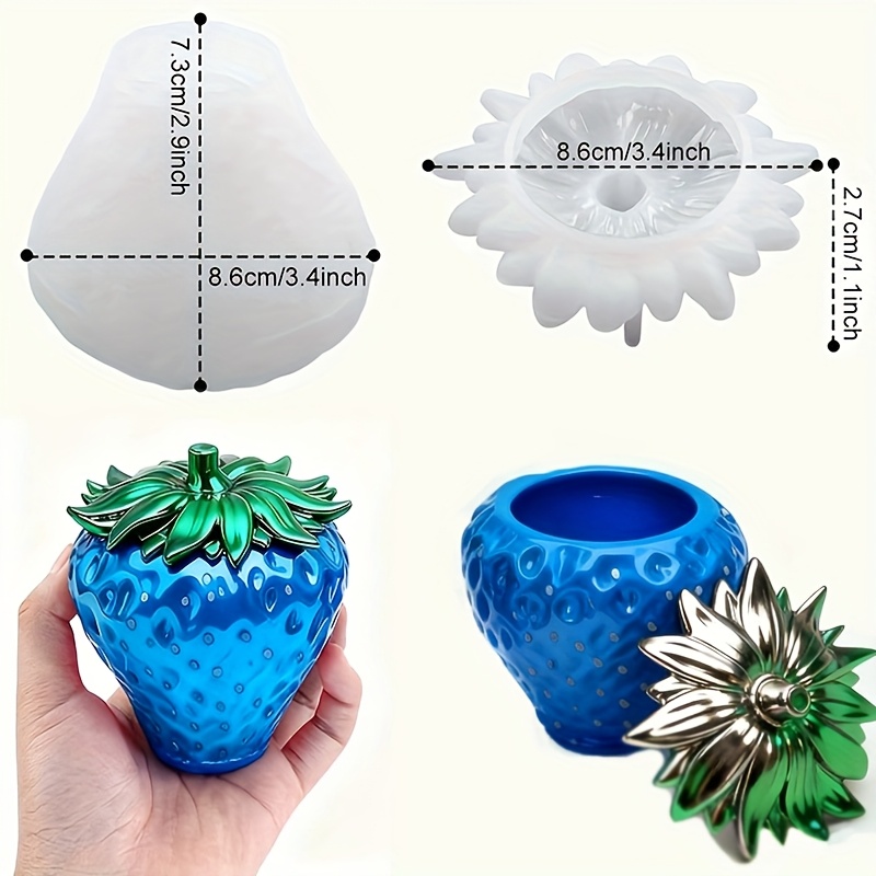 1 Piece of Strawberry Can Resi - Resin Craft Ideas recensione e prezzo