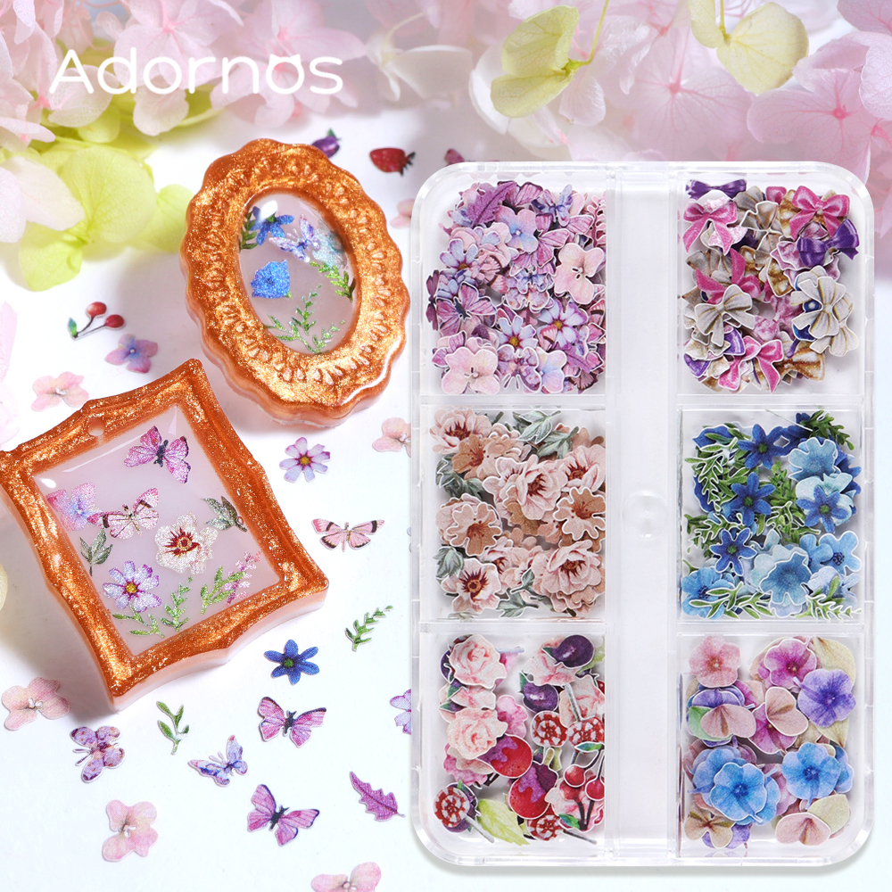 180pcs/box Wood Pulp Flowers C - Resin Craft Ideas recensione e prezzo