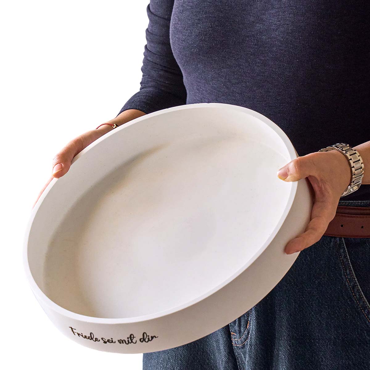 Concrete Round Candle Bowl Ves - Coaster Mold Round recensione e prezzo