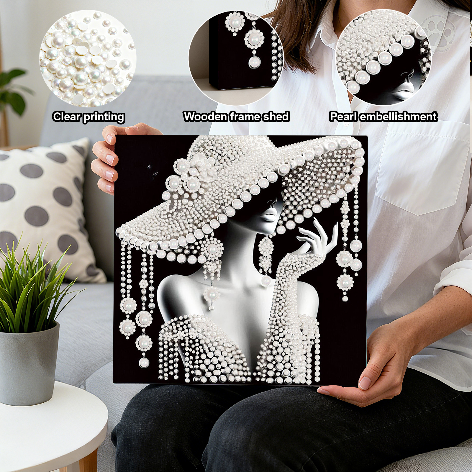DIY Ladies Pearl Diamond Paint - Resin Craft For Beginners recensione e prezzo