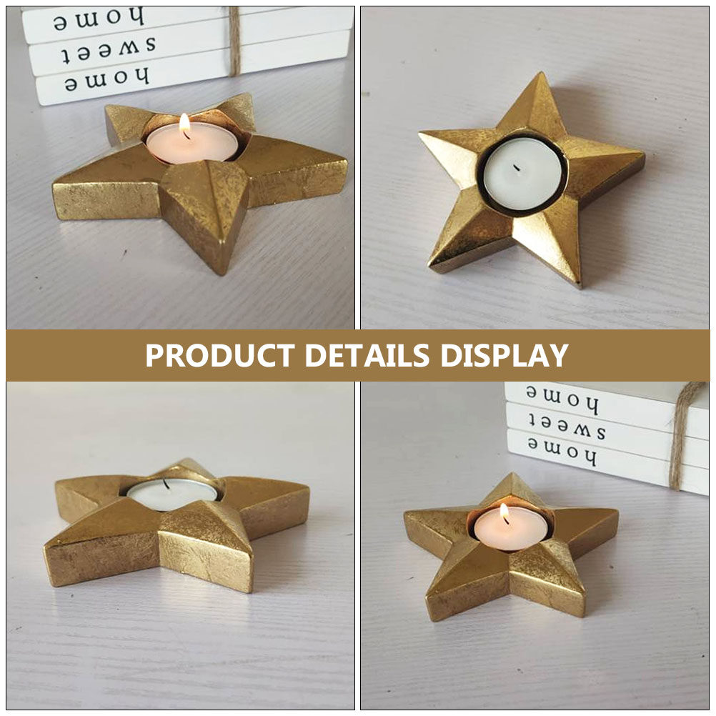 2Pcs Resin Craft Candlesticks  - Resin Craft Supplies recensione e prezzo