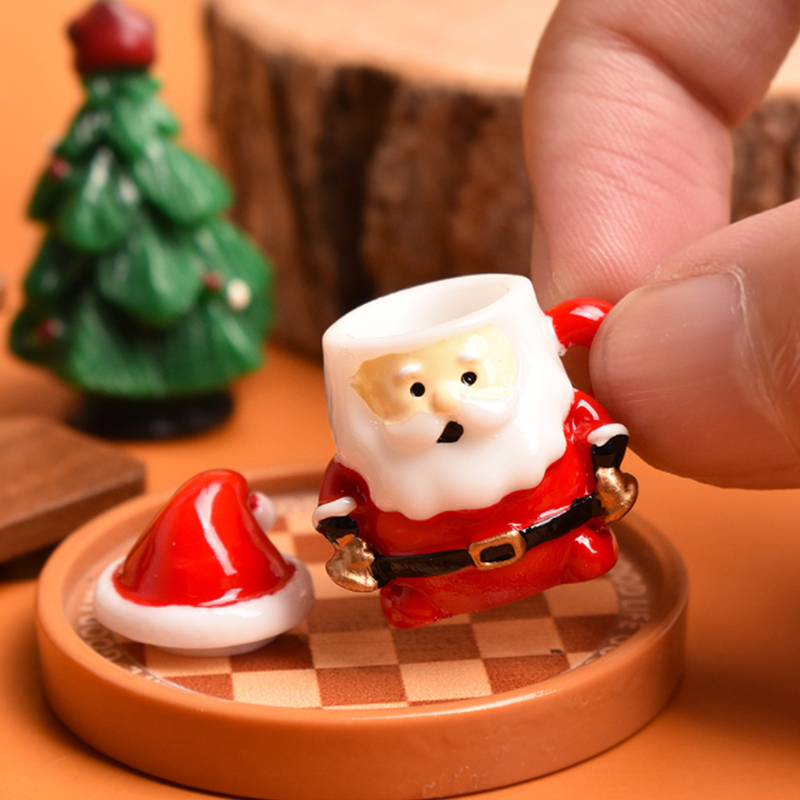 Mini Santa Teacup Ornament - R - Resin Craft Supplies recensione e prezzo