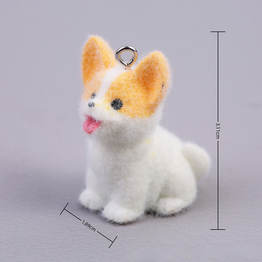 10pcs Flocking Puppy Dog Resin - Resin Craft Projects recensione e prezzo