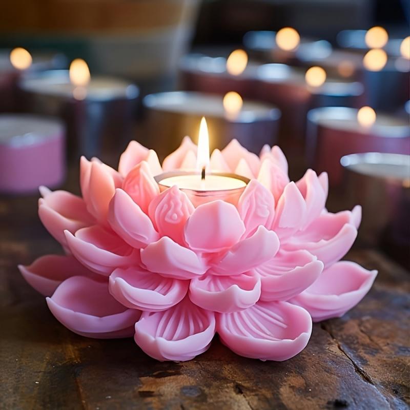 1PC Lotus Flower Candle Mold S - Resin Craft Ideas recensione e prezzo