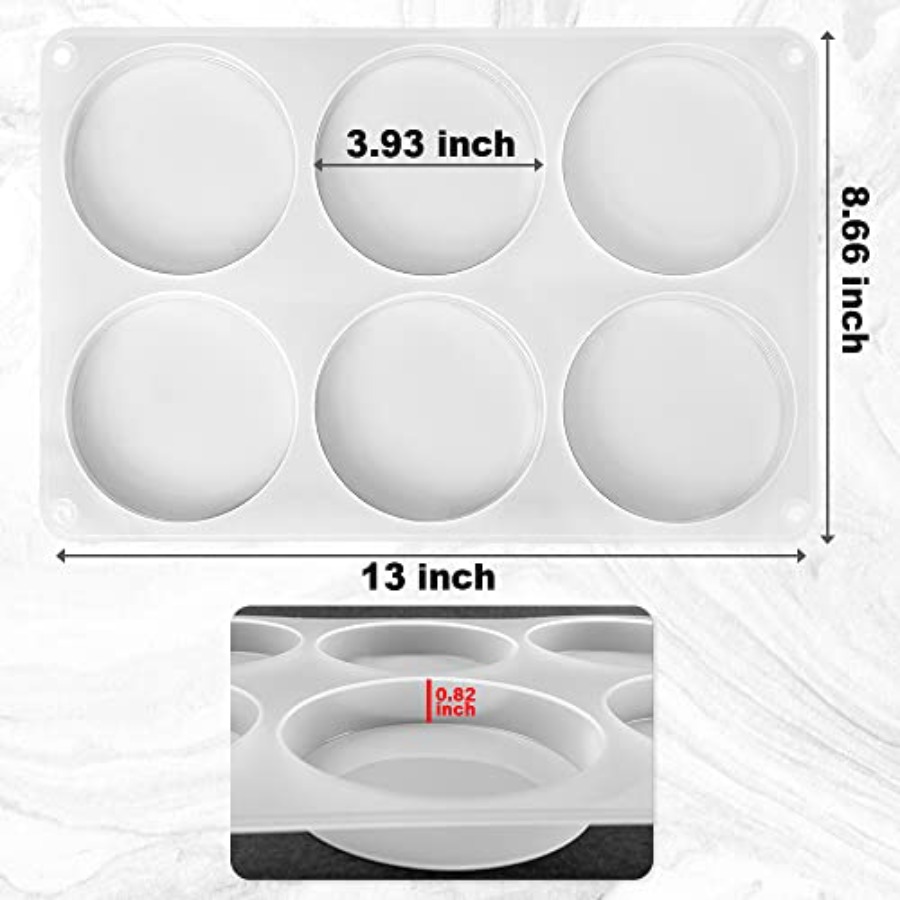 6-Cavity Deep Round Coaster Mo - Coaster Mold Round recensione e prezzo