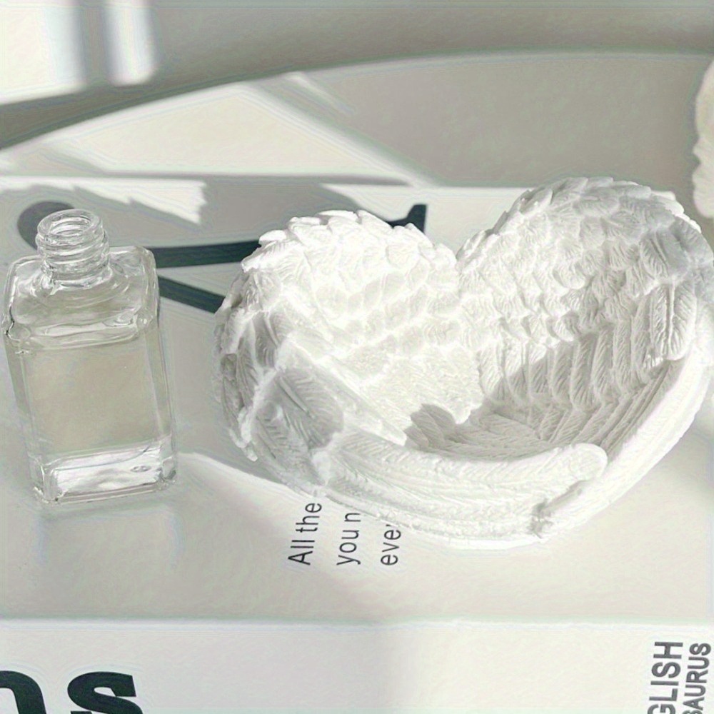 1pc Angel Wing Heart Silicone  - Resin Craft Ideas recensione e prezzo