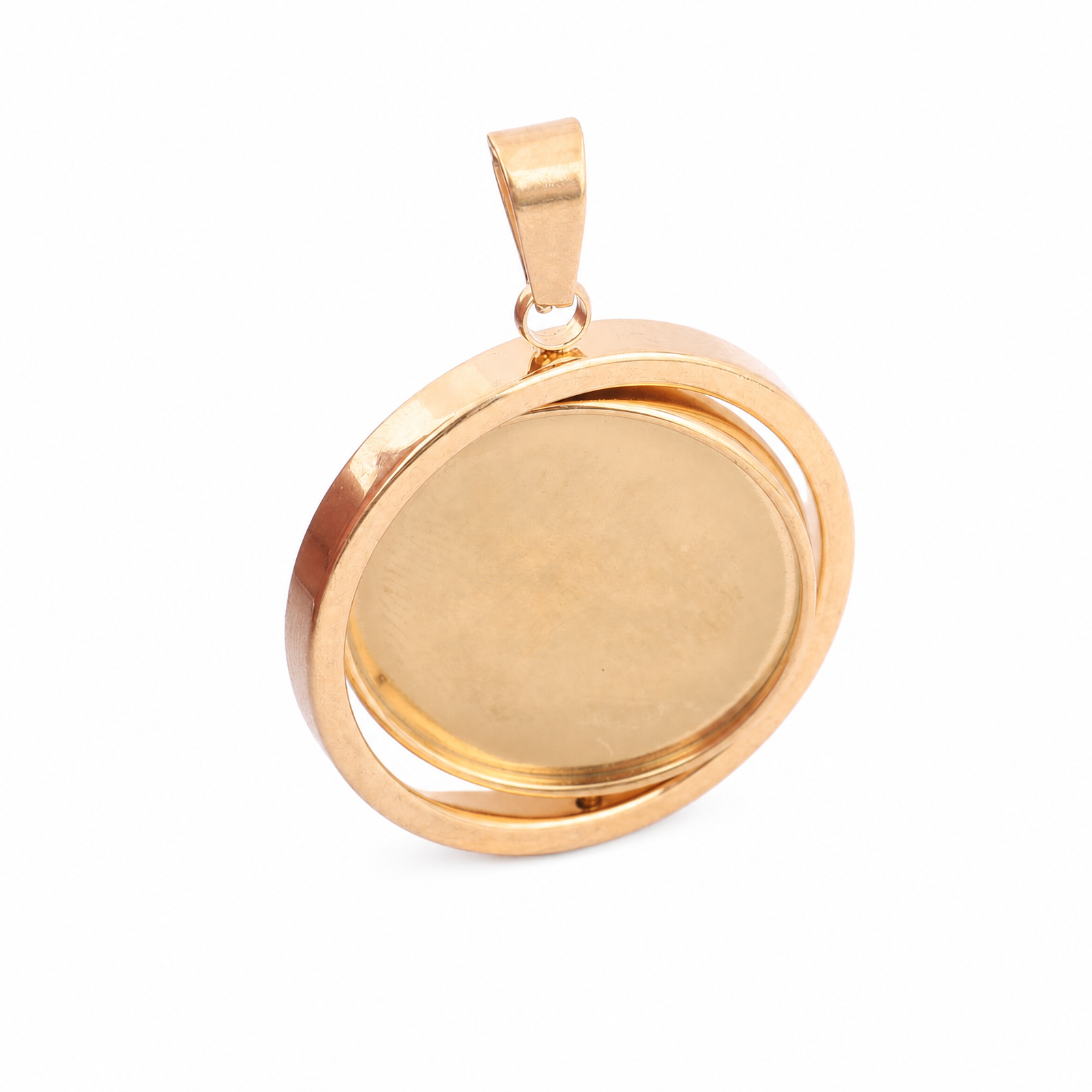 5pcs Stainless Steel Gold Plat - Bezels Set Pendant recensione e prezzo