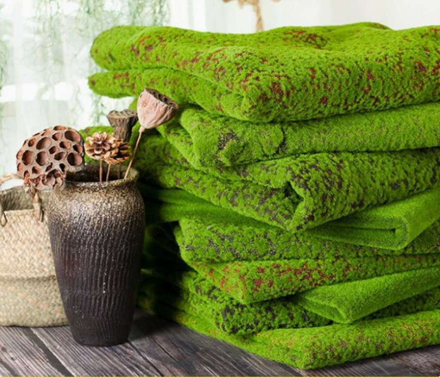 50X50cm Artificial Grass Rug F - Terrarium Moss Art recensione e prezzo