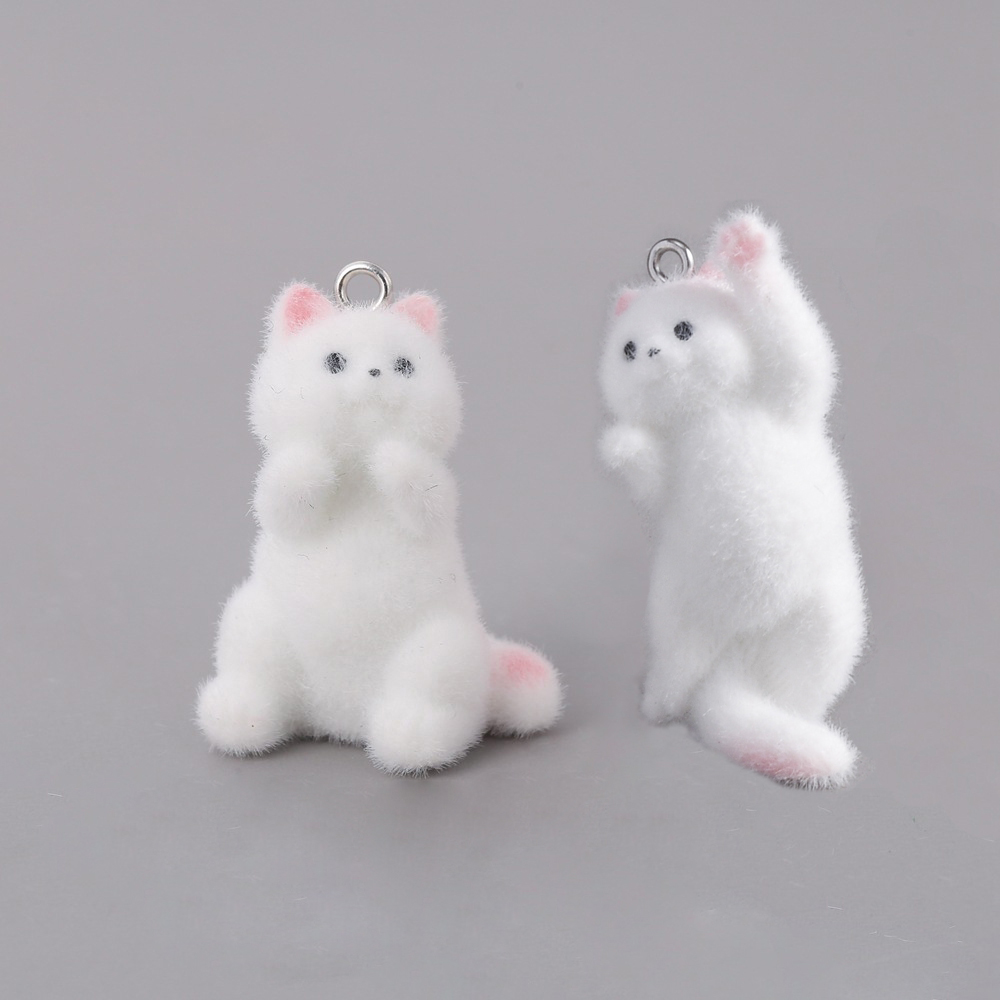 2pcs Flocking Little Cat Resin - Resin Craft Projects recensione e prezzo