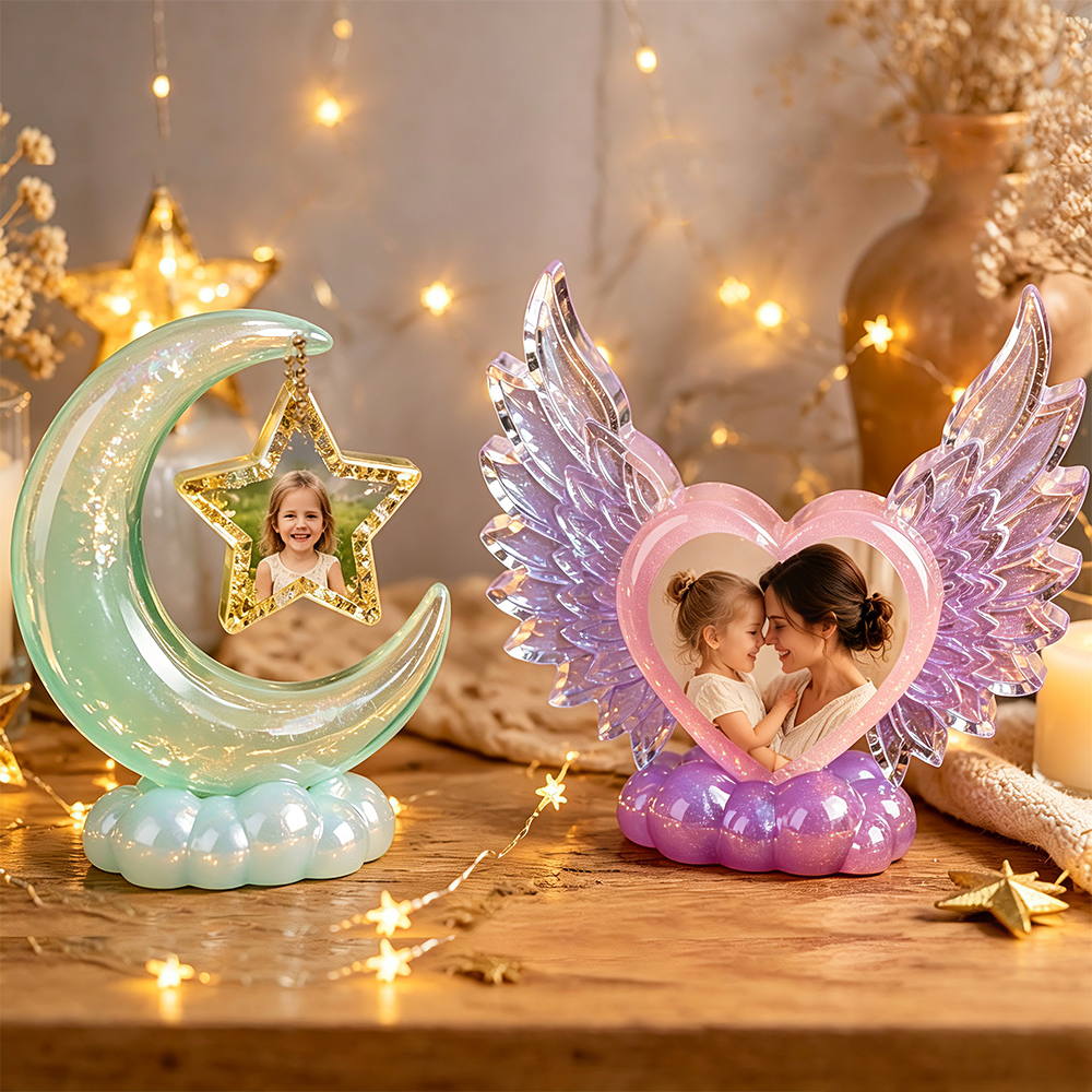 S0308 Heart Shaped Photo Frame - Resin Craft Ideas recensione e prezzo
