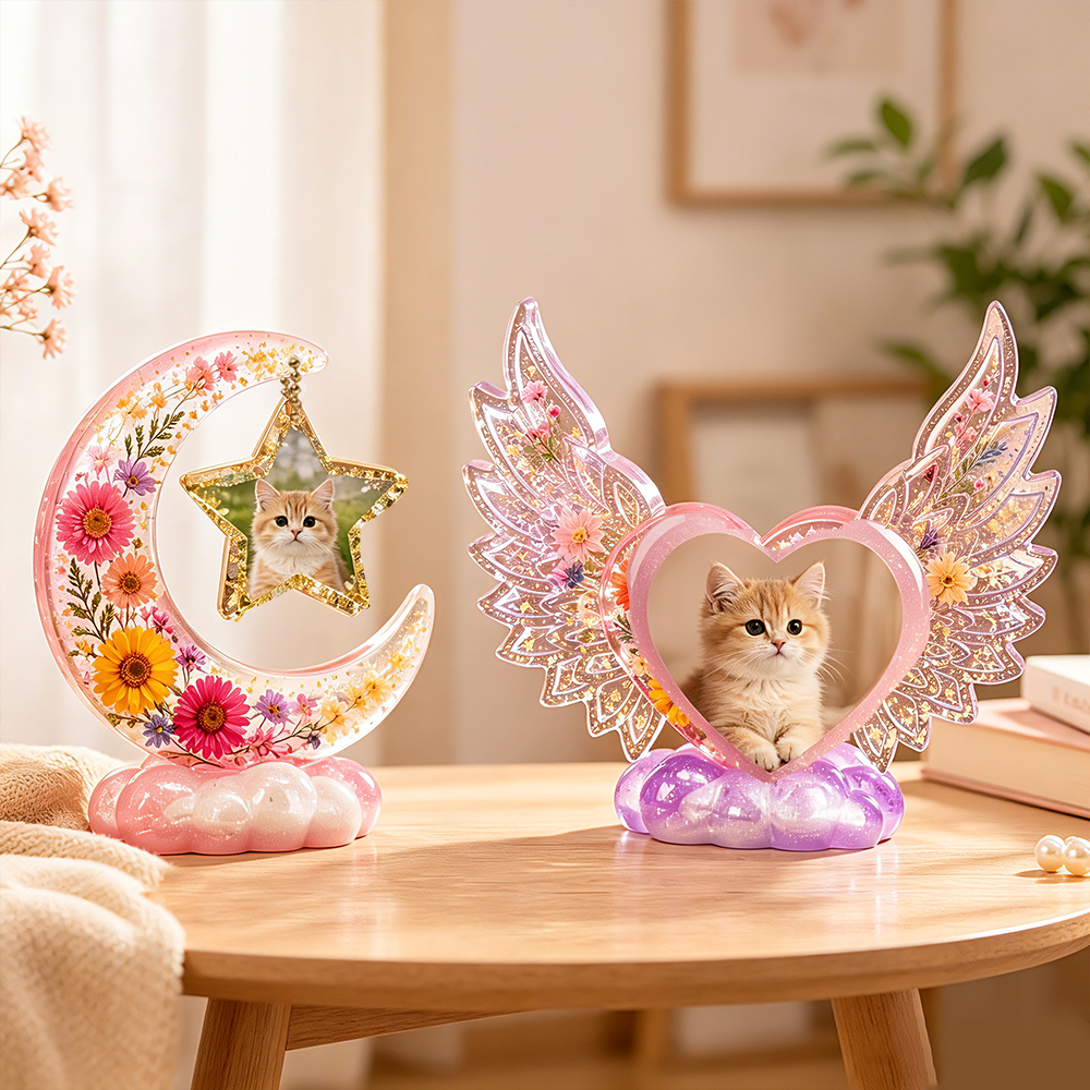 S0308 Heart Shaped Photo Frame - Resin Craft Ideas recensione e prezzo