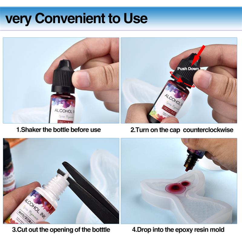 1 Set Epoxy Resin Pigment Kit  - Resin Dye Alcohol recensione e prezzo